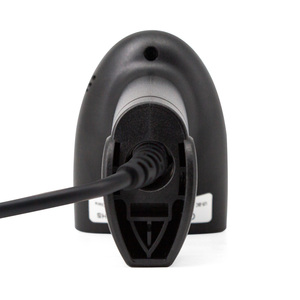 Escáner de código de barras 1D CCD portátil con cable, la mejor oferta, escáner de código Qr de escaneo continuo personalizado, alta precisión para logística exprés - Product Image 2