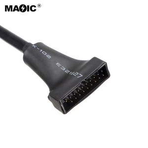 USB 20pin หญิง USB 9pin ชาย USB3.0 TO USB2.0 อะแดปเตอร์แปลงสายเคเบิล - Product Image 5
