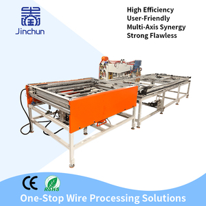 Jinchun เครื่องเชื่อมโลหะลวดตาข่ายเหล็ก VMC เครื่องกัดแนวตั้งแบบแกน CNC ศูนย์เครื่องจักรมีความแม่นยำสูง - Product Image 2