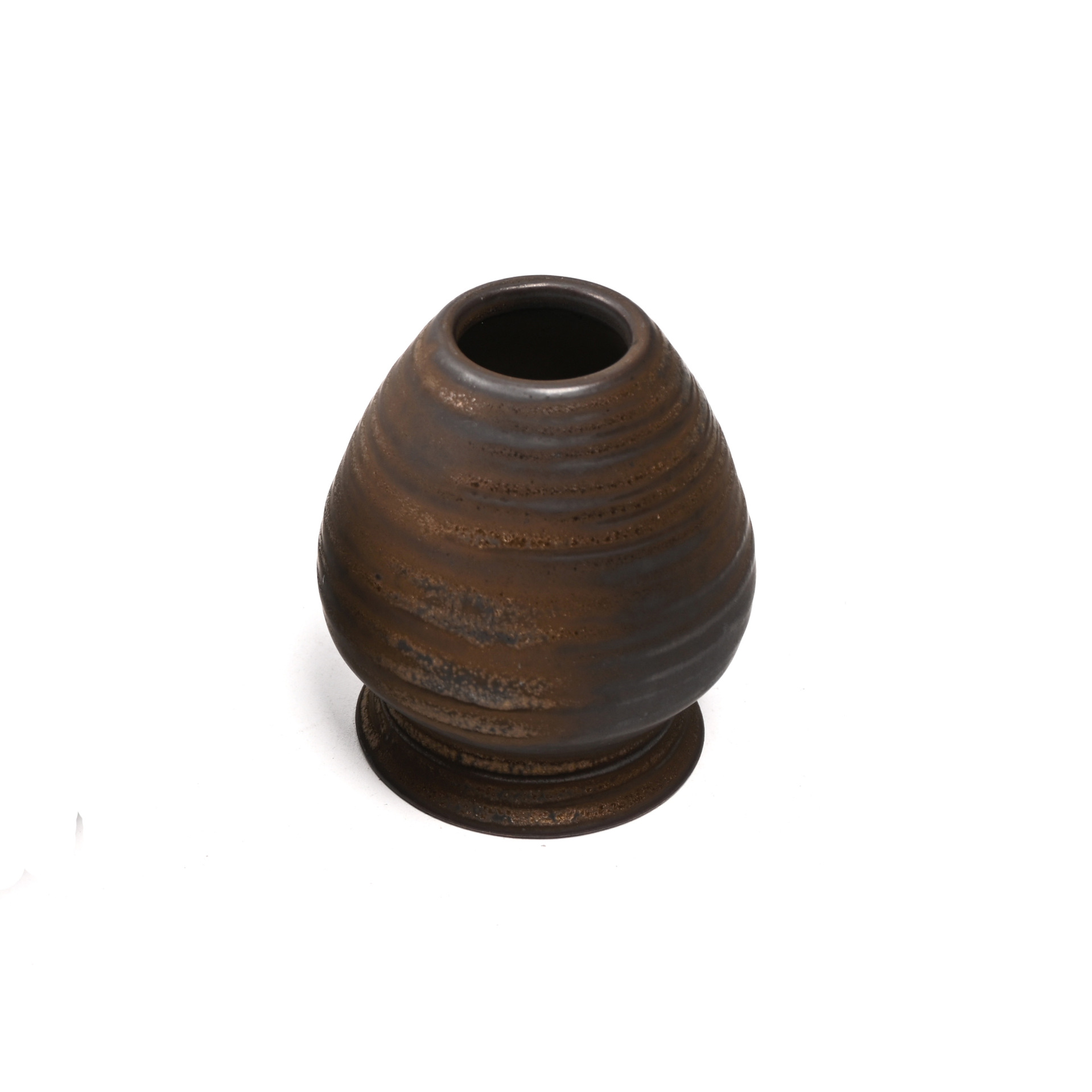 Batidor de té negro vintage