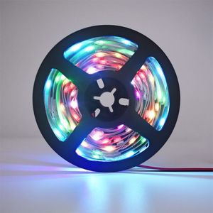 BRIGHT Addressable RGBIC Color SPI Pixel Digital <strong>LED</strong> Strip 5V 12V 24V WS2811 WS2812 <strong>LED</strong> Strip Light Smd5050 - Product Image 2
