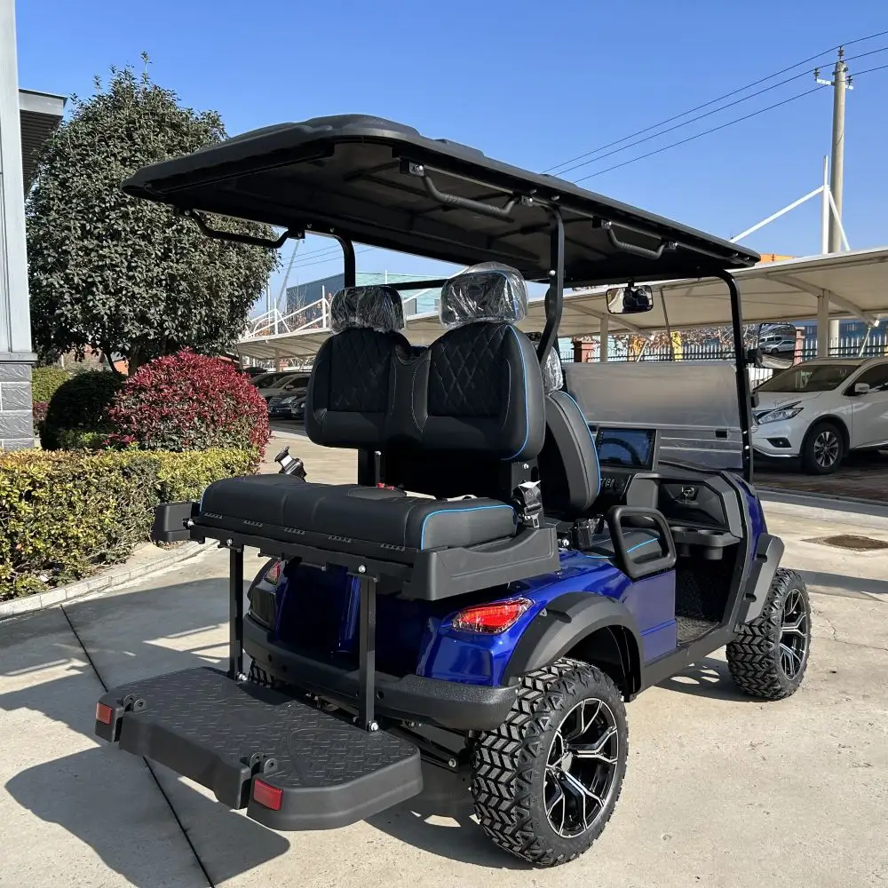 Newly Designed Lithium Golf Cart 6 Seat Electric Golf Cart Hunting Electric Golf Cart