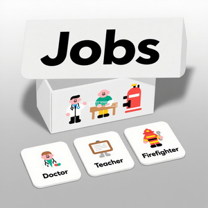 Oem Tùy Chỉnh In Ấn Học Tập Nhân Vật Dạy Nghề Giáo Dục Tùy Chỉnh Flashcards Cho Trẻ Em Và Người Lớn - Product Image 3