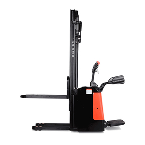 2 ton 3 metre 4 metre tipi stand üzerinde EPS elektrikli forklift paleti istifleyici bir yıl garanti ile - Product Image 4