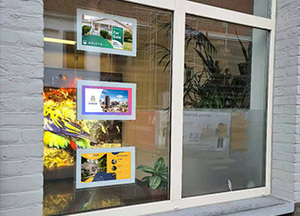 Factory <strong>1000</strong> Nits 13.3 18.5, 21.5 Inch Shop Window Android Hanging Window <strong>Digital</strong> Poster - Product Image 2