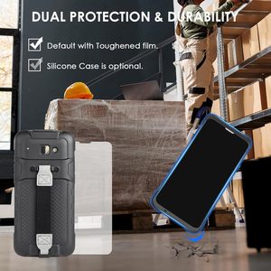 Escáner de código de barras Android 13 Computadora móvil de mano Escáner PDA con pantalla táctil de 5,5 pulgadas WiFi 4G LTE para almacén - Product Image 4