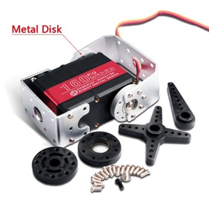 High Torque <strong>Robot</strong> <strong>Servo</strong> Waterproof RDS51160 24V 160KG Digital <strong>Servo</strong> Dual <strong>Axis</strong> With U Mounting Bracket Metal Disk for RC Robotic - Product Image 5