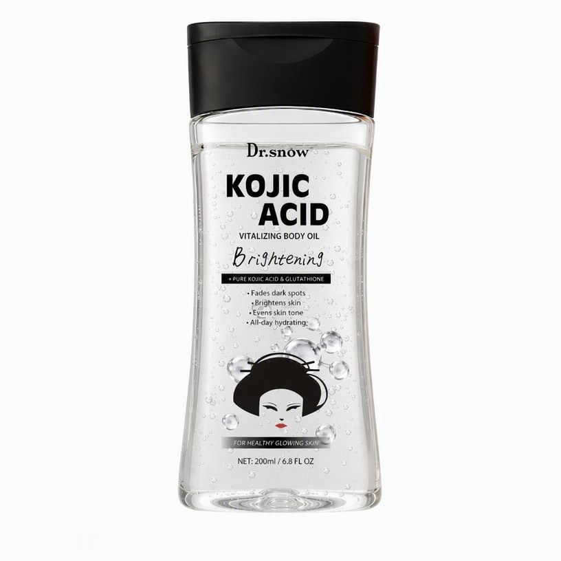 Huile de soin éclaircissante à l'acide kojique