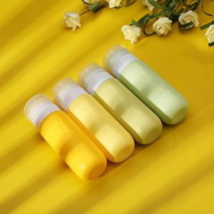 Kozmetik silikon seyahat şişeleri seti Tsa onaylı seyahat boyutu konteynerler BPA ücretsiz sızdırmaz küvetler doldurulabilir sıvı aksesuarları - Product Image 3