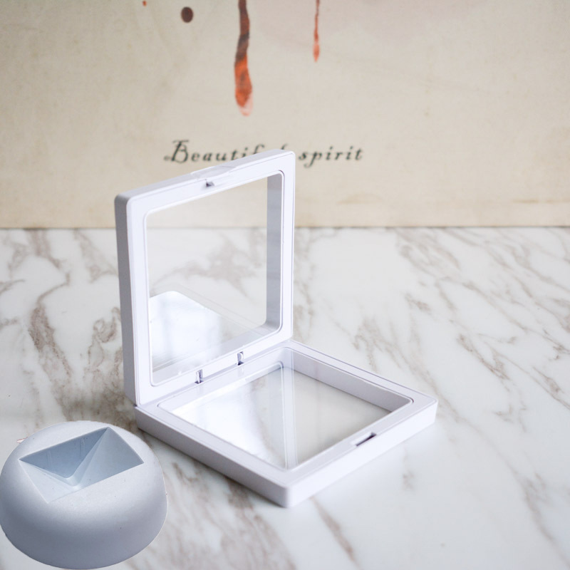 Elegant white 11cm + matching base
