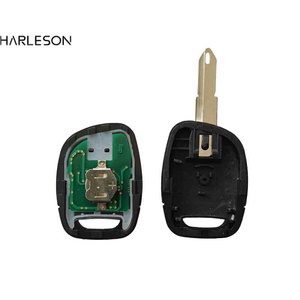 Renault Clio Master Twingo Renault 433Mhz için yüksek kalite OEM 1 düğme araba uzaktan anahtar Fit Uncut NE73 Blade Renault Chip çip - Product Image 3