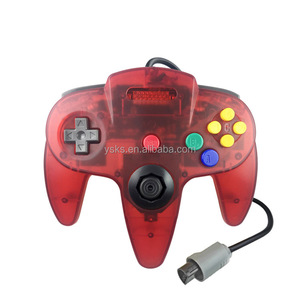 Usb cablato N64 Controller di gioco Gamepad Joystick per Nintendo 64 controllo maniglia Console Gamepad