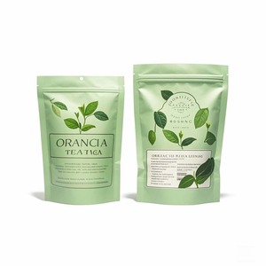 Özel baskılı çevre dostu Doy paketi yeniden fermuar kılıfı için zayıflama çayı jöle suşi sakız güvenli plastik poşetler - Product Image 2