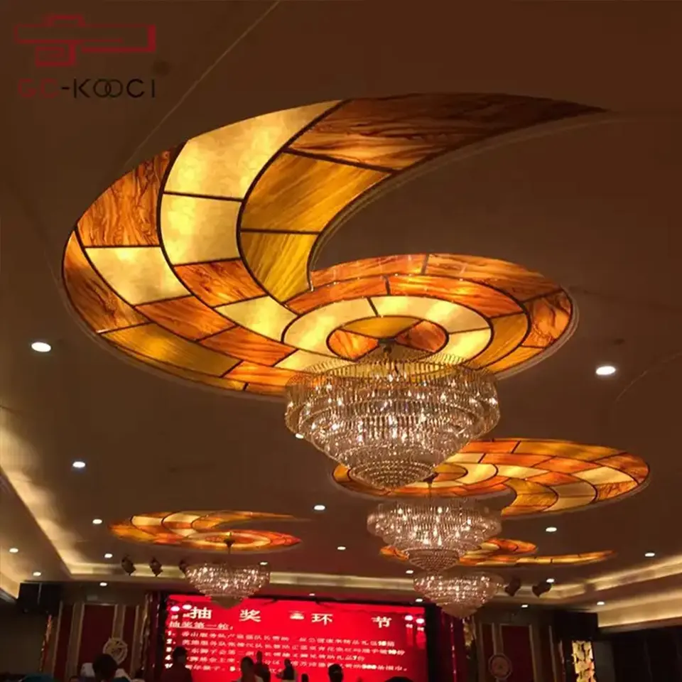 Custom artificial slate ceiling background wall decoration pure natural marble slab translucent stone