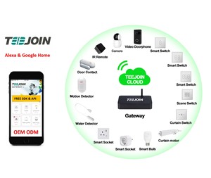 WIFI Smart Home and Building Automation sistemi di controllo integrati sistema di controllo dell'automazione domestica completo funziona con Alexa Google