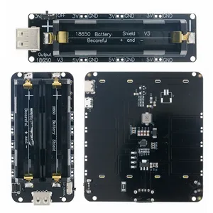 Zwei-Spannungs-Lithium-Batterie-Abschirmung V8 Mobile Power Expansion Board-Modul 5V/3A 3V/1A Micro-USB Für Arduino ESP32 ESP8266