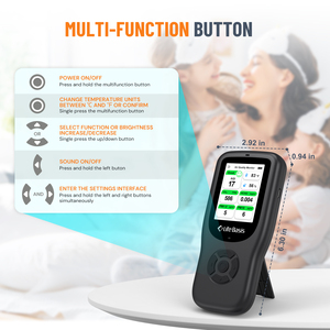 Medidor de CO2 10 en 1 Wifi, Detector de dióxido de carbono, Sensor de temperatura y humedad, Monitor inteligente de calidad del aire USB con pantalla LCD - Product Image 4