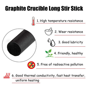 坯料石墨制品热解高密度石墨棒 - Product Image 3