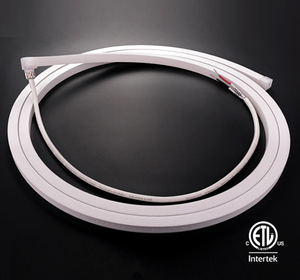 10*10mm Flex Neon ışık şerit Led Neon tüp D25 su geçirmez IP67 açık kapalı dekorasyon 360 derece görüş açısı Neon DC 24V - Product Image 2