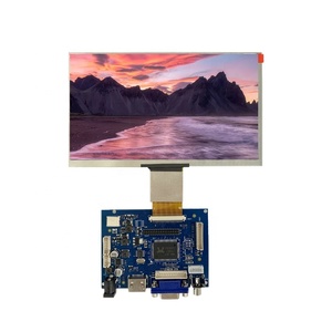 7インチ高輝度TFT LCDディスプレイHD IPS 1024x600パラレルRGB LCDディスプレイ - Product Image 1