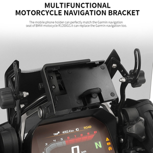 RACEPRO RP2270-1039BオートバイUSB充電器携帯電話ホルダースタンドブラケット専用ケーブル付きBMW R 1200/1250GS用 - Product Image 2