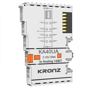 KRONZ 4 Channels <strong>Analog</strong> <strong>Input</strong> <strong>Module</strong> Remote I/O <strong>Module</strong> 260mA 16 Bit IP20 Terminal Modbus Industrial <strong>Ethernet</strong> Bus IO <strong>Module</strong> - Product Image 1