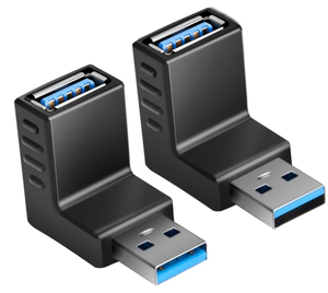 USB 3.0 Adapter 90 độ nam nữ <span class=keywords><strong>Combo</strong></span> dọc lên và xuống góc Coupler nối - Product Image 4