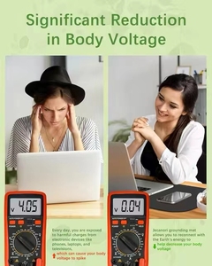 睡眠接地フットパッドを改善するためのデスク用30X60CMアースマット強化された循環は炎症と痛みを軽減します - Product Image 4