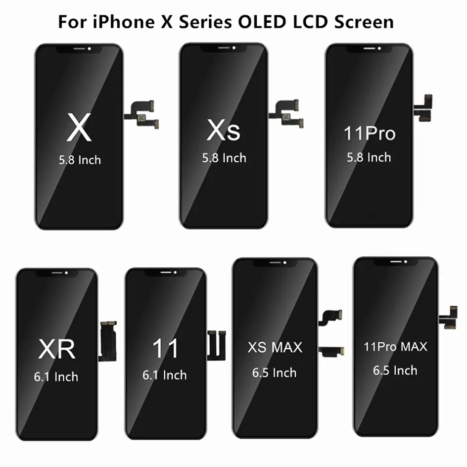 Bildschirm in Original qualität für das iPhone X XS XSMAX 11 XR 11PRO 11PROMAX 12 12PRO 12PROMAX 14 pro max lcd