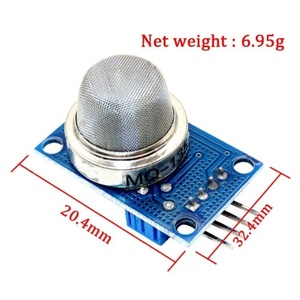 MQ-135 MQ-2 MQ-3 MQ-4 MQ-5 MQ-6 MQ-8 di rilevamento MQ-9 di rilevamento del fumo metano Gas liquefatto modulo di avviamento Kit fai da te - Product Image 5