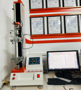 Laboratorio Computer Non tessuto 100 controllo computerizzato singola colonna elettronica di resistenza alla trazione Tester universale macchina per prova di trazione - Product Image 3