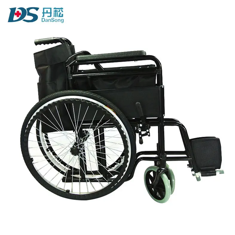 Super 2020 salute e medicina peso leggero sedia a rotelle di alluminio manuale per anziani e disabili