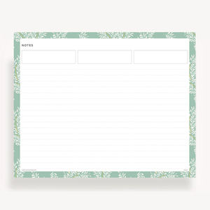 Plan de Menú semanal de alta calidad Bloc de notas Mesa de escritorio Notas de notas Almohadillas para hacer listas de notas - Product Image 5