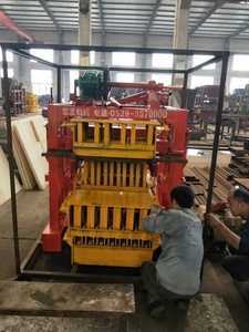 HONGFA QTJ4-40 машина для изготовления блоков, машина для прессования кирпичей, оборудование для производства небольших блоков - Product Image 3