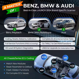 Creader di lancio professionale Elite CRE 2.0 BBA OBD2 strumento diagnostico Scanner per Test attivo personale da te B M.W con 1 anno di garanzia - Product Image 2
