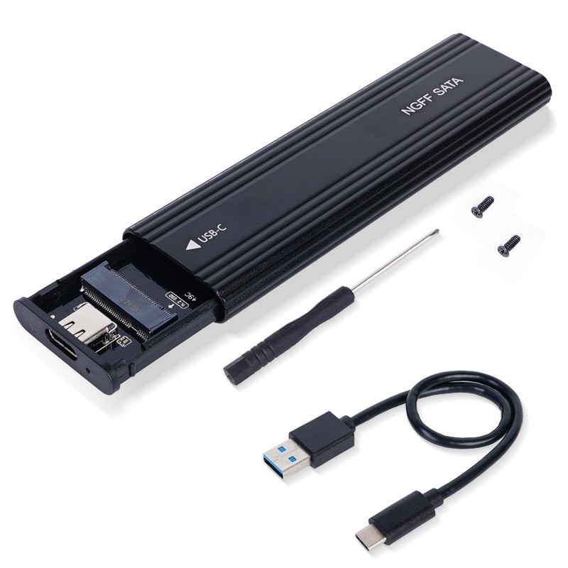 Black M.2 NGFF/SATA