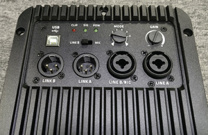 Active <strong>Speaker</strong> <strong>Amplifier</strong> Module 2-way System 1500W for Subwoofer and Speakon <strong>Output</strong> 800W for Top Built in DSP and FIR Inside - Product Image 3