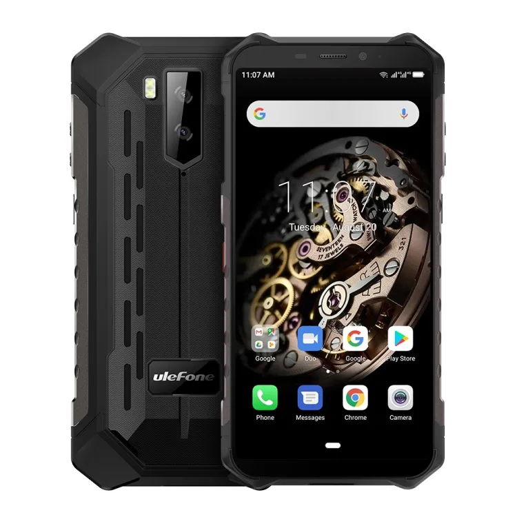 Ulefone Armor X5 téléphone robuste 4G pas cher 3 go/32 go Android 9.0 MT6763 octa-core 5.5 pouces 13mp + 2mp caméra arrière, offre spéciale