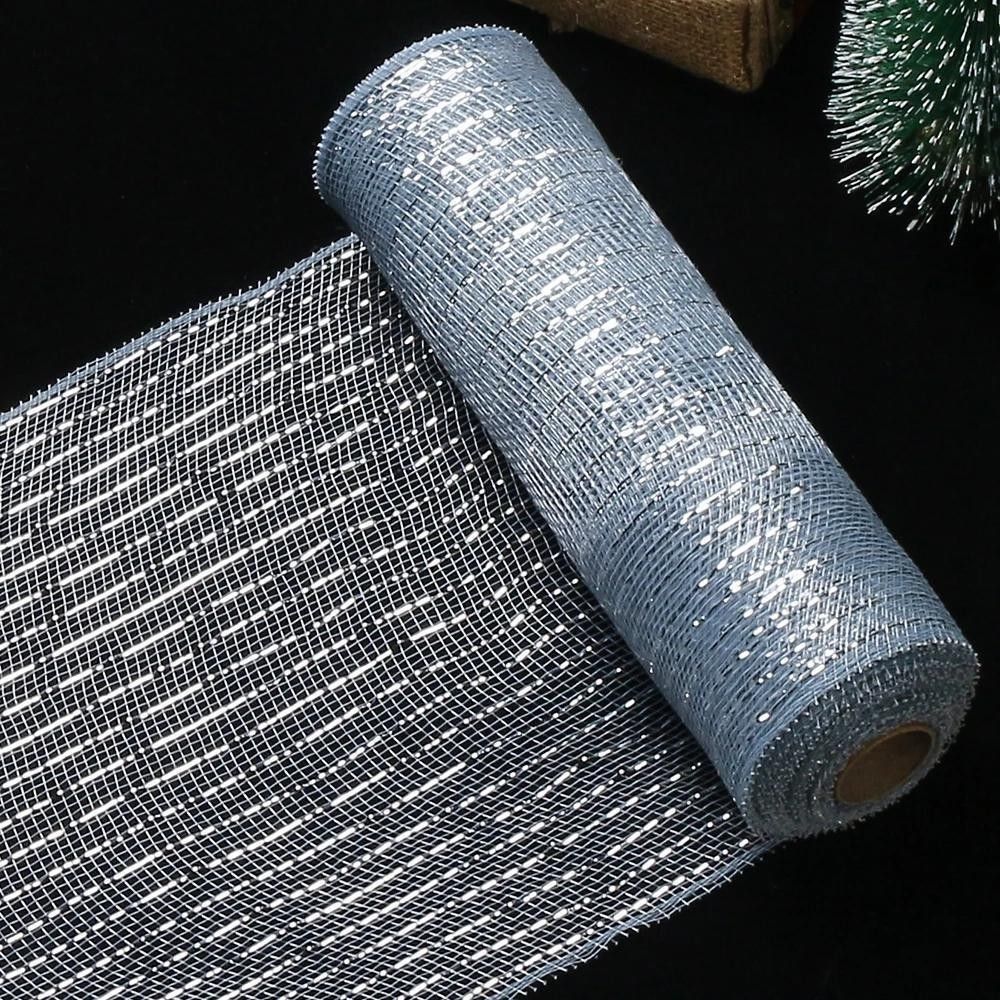 Transparent Grey & Silver Wire