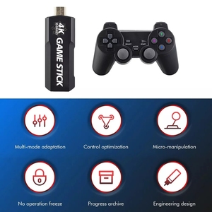 2.4G kablosuz denetleyici FC PS1 GBA için 40000 oyunları klasik Retro TV Video oyunu konsolu 4K HD Consola oyun sopa X2 GD10 - Product Image 5