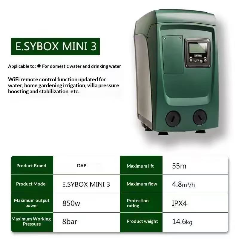 DA B Booster Pumps EsyBox MINI3