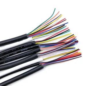 UL2464 2 3 4 5 6 7 8 9 10 çekirdek 16 18 20 22 AWG yumuşak çok çekirdekli PVC yalıtınız kontrol kablosu çok telli tel - Product Image 5