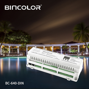BC-640-DIN DMX контроллер DMX Dmx декодер 40CH RGB RGBW полоса Din рейка DMX декодер 512 - Product Image 4