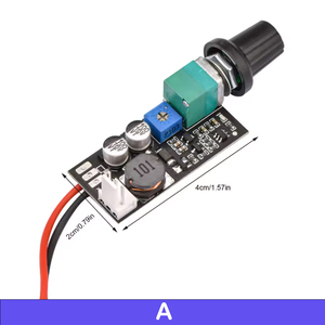 Hochpräzises DC-Motor drehzahl regler 5V 12V PWM-Modul, einstellbare Drehzahl mit Knopf für DIY-Projekte und Industrie anlagen - Product Image 5