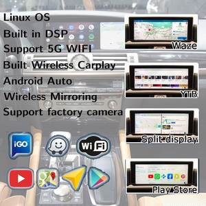 OEM 12.3&quot; Full Screen Display Joystick GPS MAP <strong>Video</strong> Wireless Android Auto Carplay Linux Interface Box for <strong>Lexus</strong> LS 2016-2017 - Product Image 2