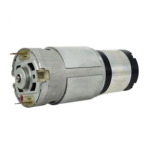 工厂OEM定制迷你小型电机DC 12V 24v高扭矩低速电动机减速发动机DC齿轮电机 - Product Image 4