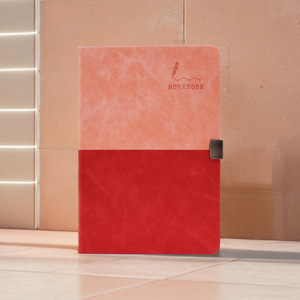 Cuaderno personalizable A5 Business con hebilla, PU, costura, bloque de color, diario, estilo impreso con logotipo corporativo - Product Image 2