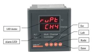 Interfaz RS485 para armario de distribución de energía, termostato de 8 canales, controlador de temperatura, entrada de ARTM-8, PT100