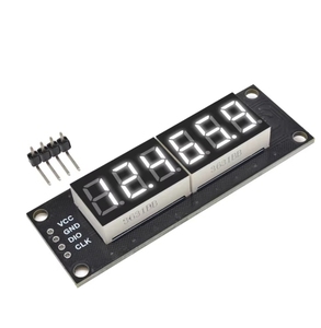 0.36 pollici TM1637 LED digitale 7 segmento Display a tubo per Arduino LED orologio a tempo doppio punto modulo sei 6 cifre - Product Image 3