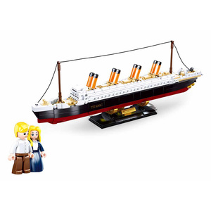 Sluban Building Block Toys B0835 Big <strong>Titanic</strong> 481PCS Scale of 1:700 Model Bricks Construction <strong>Kit</strong> for Kid Fit With Leading Brands - Product Image 1